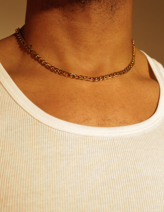 Clip Chain Gold Necklace