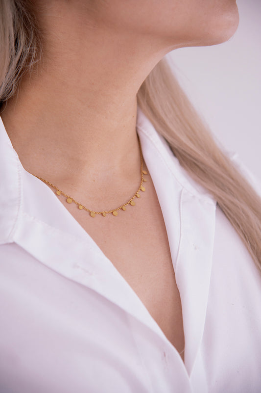 Waterdrop Gold Necklace